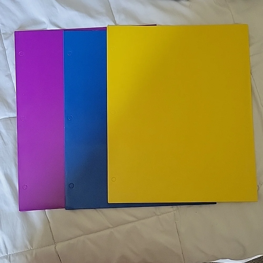 Assortment of folders